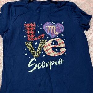 Gildan Kids Blue Love Scorpio Tee